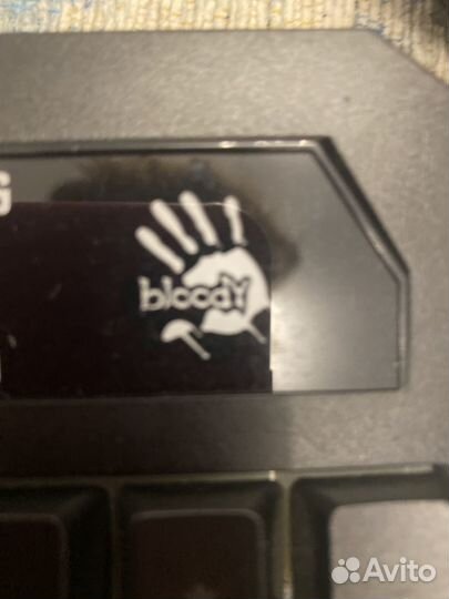 Игровая клавиатура с подсветкой bloody