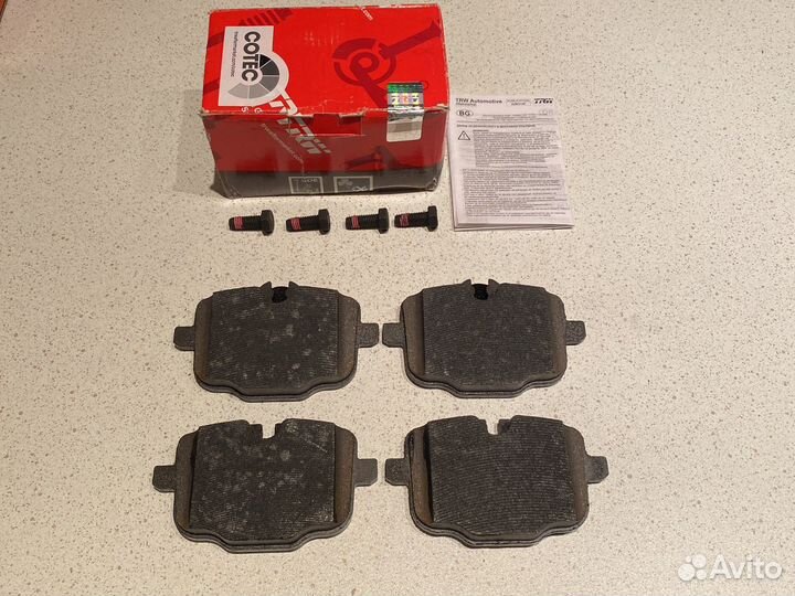 Колодки задние BMW TRW GDB1869 оригинал