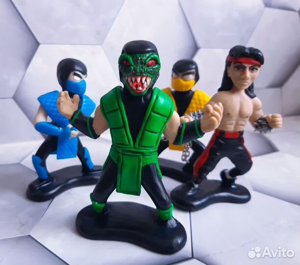 Фигурки из игры Mortal Kombat