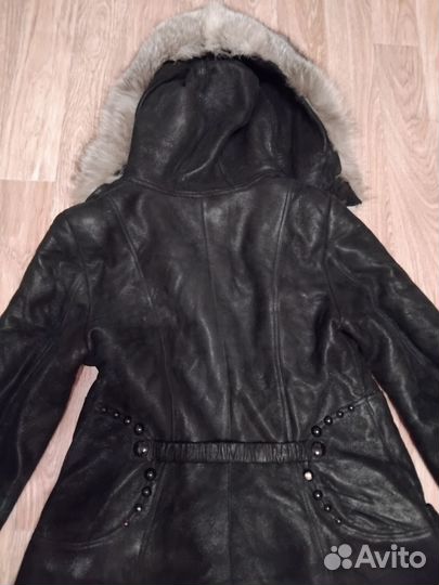 Дубленка натуральная женская 48 50