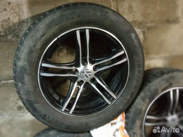 Комплект колес R15 5x100 185\65 зима шипы купить в Москве | Авито