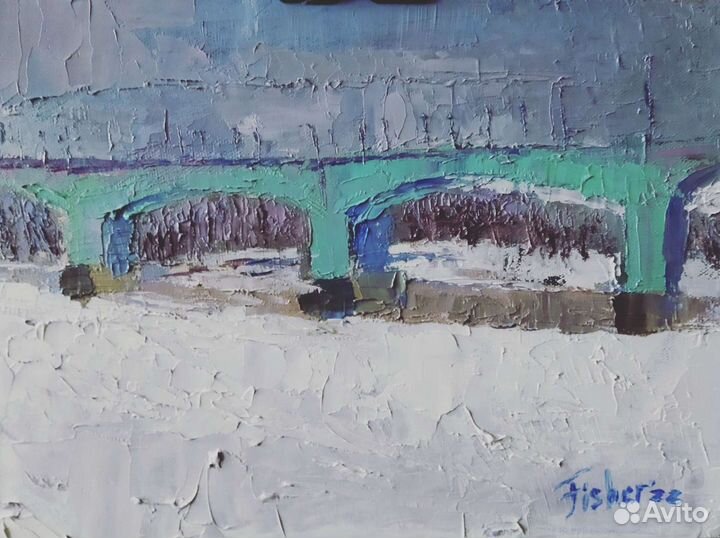 Картина маслом пейзаж