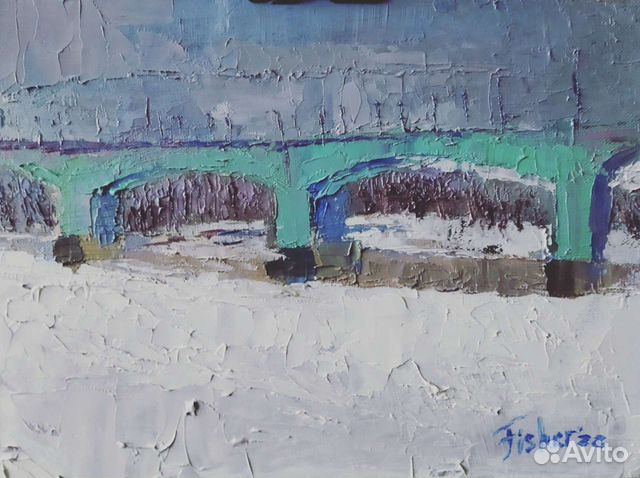 Картина маслом пейзаж