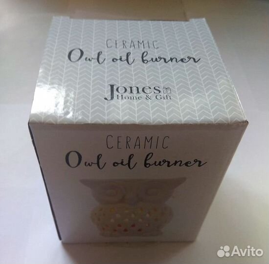 Сова - Аромалампа Керамика 11 см RU*019