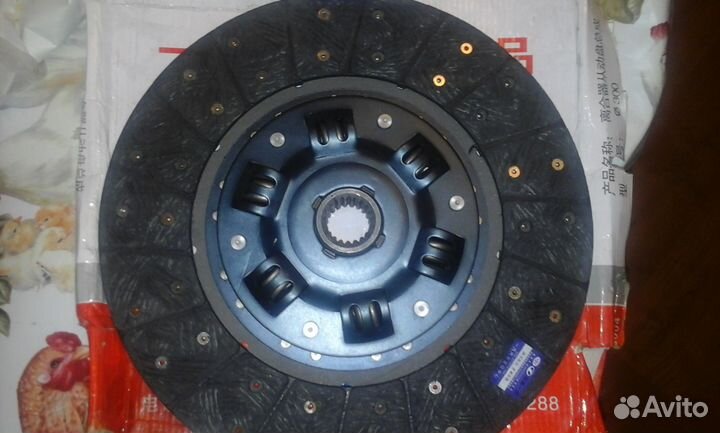 Диск сцепления исузу elf 300х190х21х28.9 новый