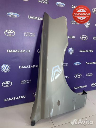 Крыло Hyundai Accent правое темно- бежевый