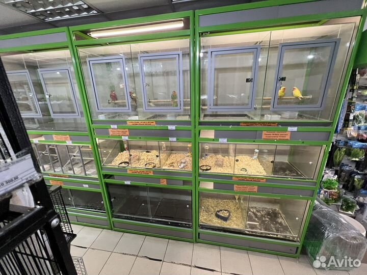 Стойка для животных и птиц в магазин