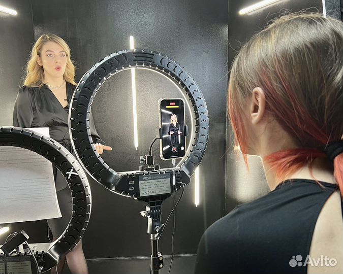 Видеостудия для записи подкастов и курсов