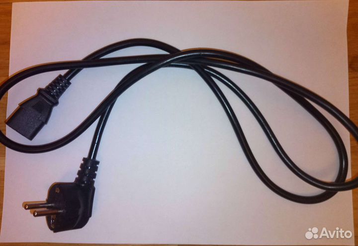 Кабель питания для компьютера и другой техники