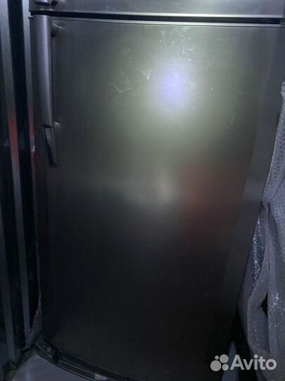 Холодильник американский цвет металлик