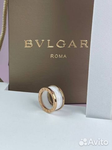Bvlgari кольцо