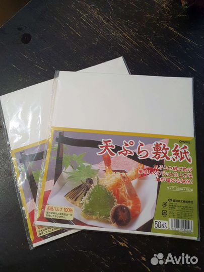 Салфетки для японских блюд для удаления масла жира