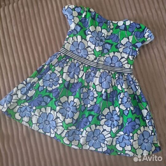 Летнее платье для девочки 92