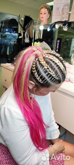 Брейды, косы, афро, вплёт де и се кос, дредокудри