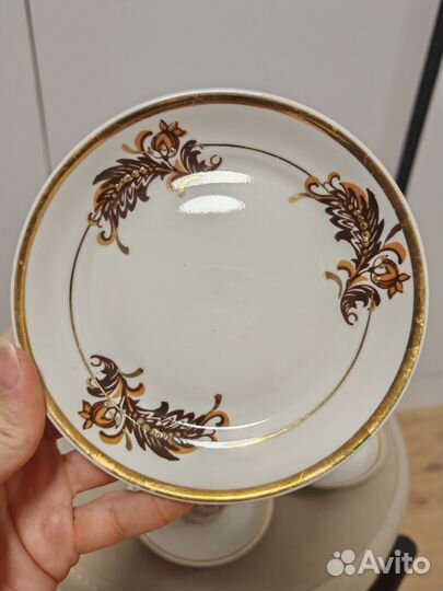 Чайный /кофейный набор СССР Рига