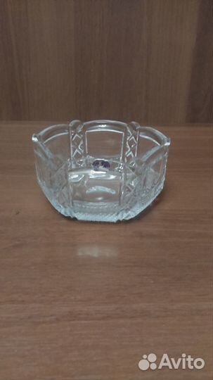 Ваза дятьковский хрусталь новая