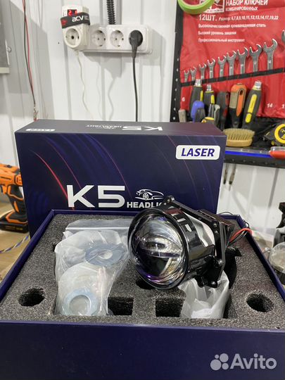 Светодиодные bi led линзы K5