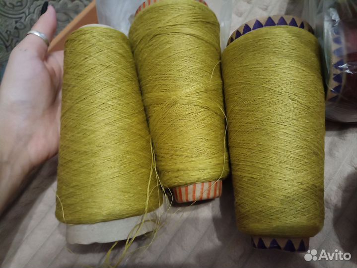 Пряжа 100 лëн