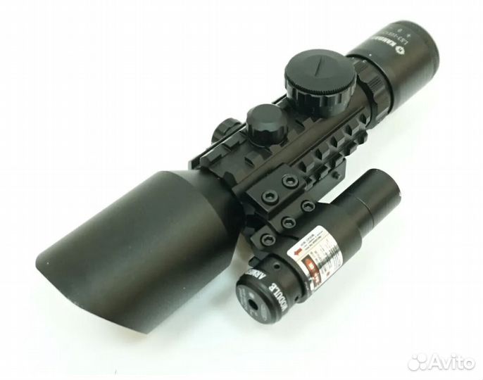 Оптический прицел 3-10х42 с подсветкой и лцу Новый