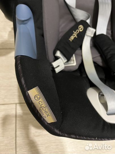Автолюлька cybex aton m с адаптерами