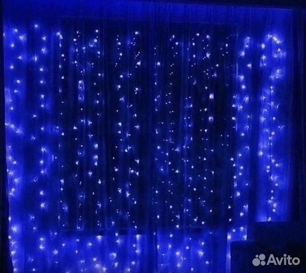 Гирлянда штора
