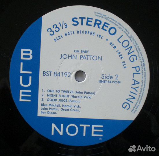 Винил Big John Patton – Oh Baby