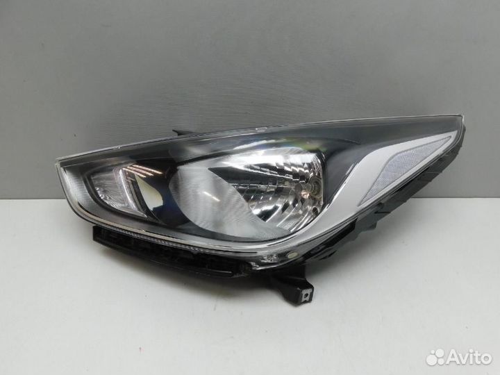 Фара левая Hyundai Solaris