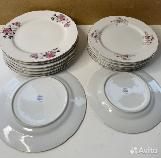 Тарелки посуда СССР сувенирные