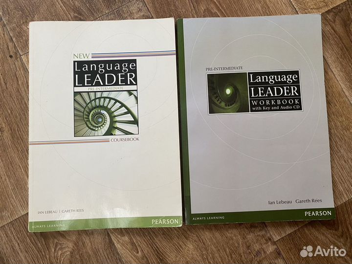 Учебник и тетрадь New Language Leader