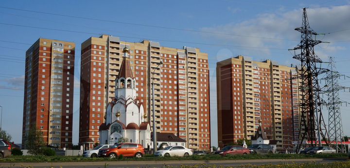 2-к. квартира, 63,8 м², 3/19 эт.