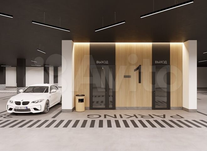 Машиноместо, 14 м²