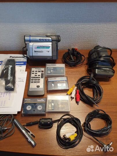 Видеокамера panasonic nv-ds60 с кассетами