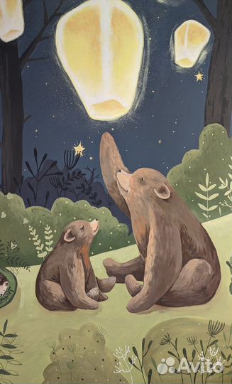 Роспись стен, детских комнат. Художник