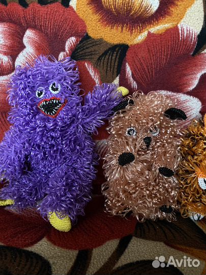 Мочалки ручной вязки