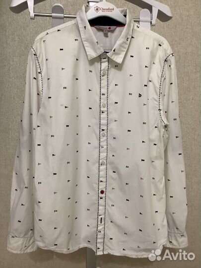 Рубашка на мальчика из хлопка