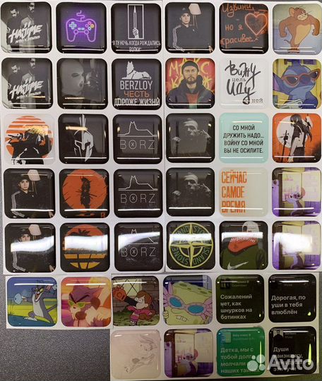 3d стикеры на телефон