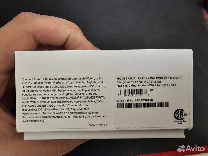 Airpods pro 2 оригинал