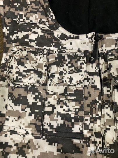 Камуфляжный костюм зимний