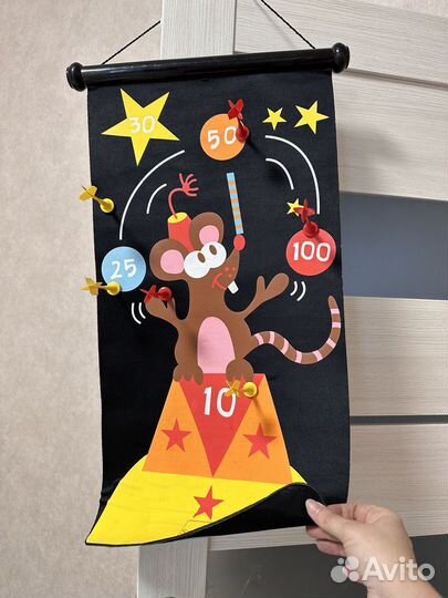 Дартс магнитный двусторонний