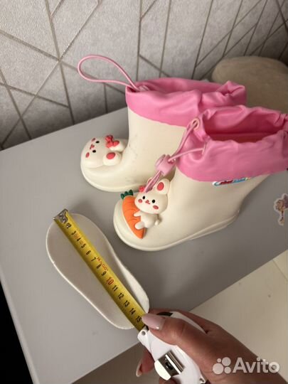Детские резиновые сапоги 24 размер