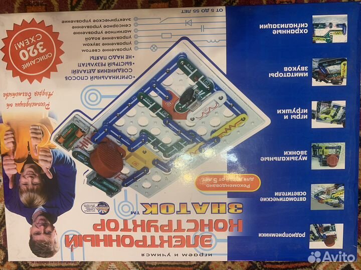 Электронный конструктор знаток 320 схем