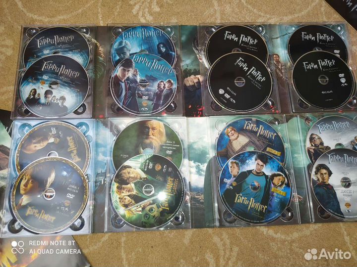 Коллекционное издание Гарри Поттер 16DVD