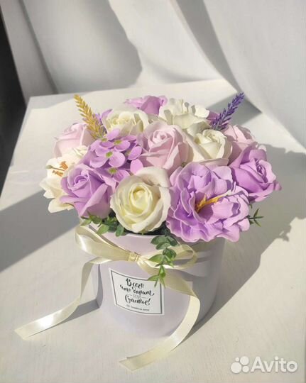 Цветы из мыла букеты подарки