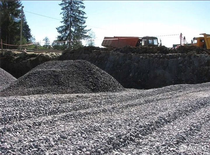 Щебень любых фракций