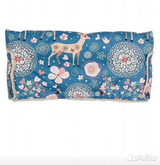 Зимний конверт с муфтой