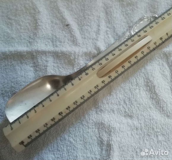 Ложка большая серебряная