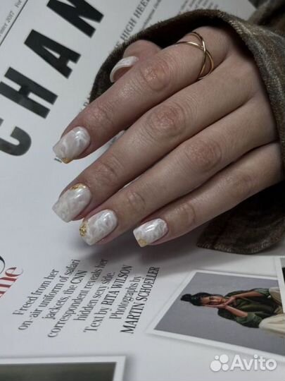 Маникюр укрепление наращивание