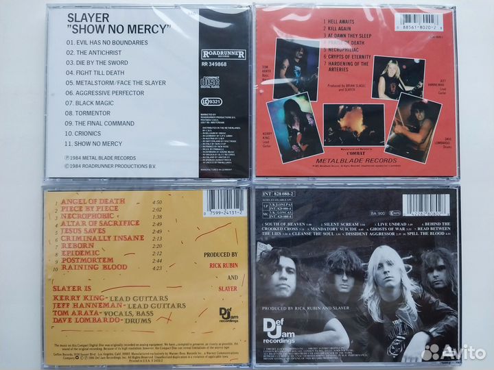 CD диски Slayer