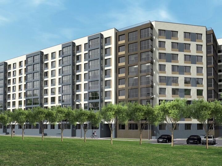 3-к. квартира, 100,4 м², 6/9 эт.