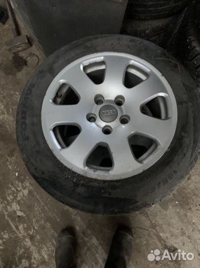 Колеса Audi A4 4шт литые 5x112 оригинал